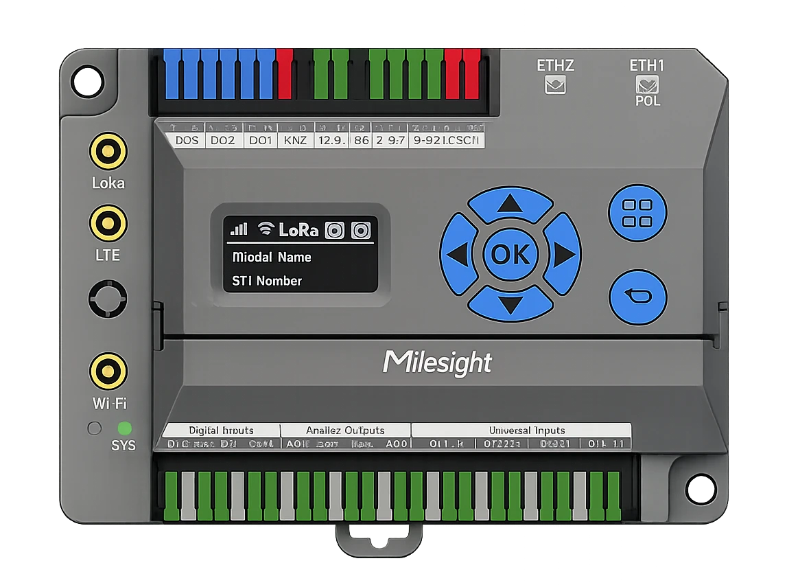 Gateway IoT para Edificios EG71 Exellios edge multi-protocolo